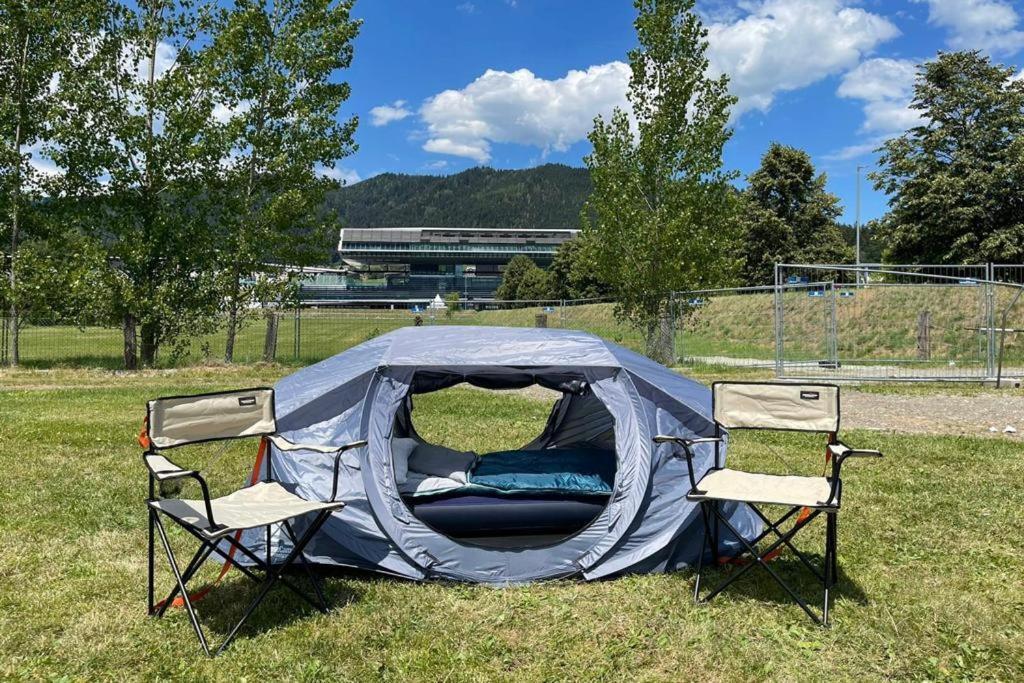 Grandprixcamp, Closest To The Red Bull Ring, Up To 4 Guests In A Tent Spielberg Bei Knittelfeld Exteriör bild